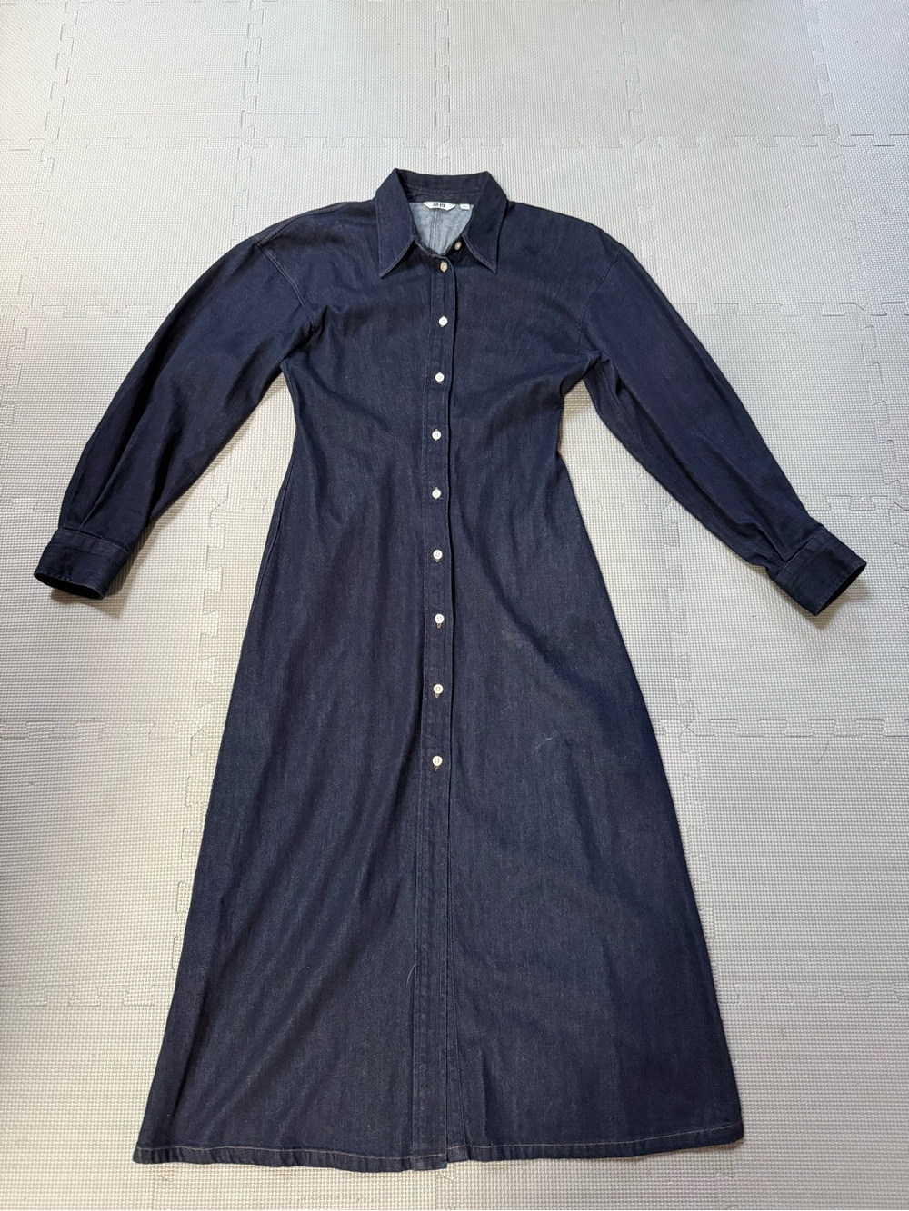 Uniqlo U denim shirt dress